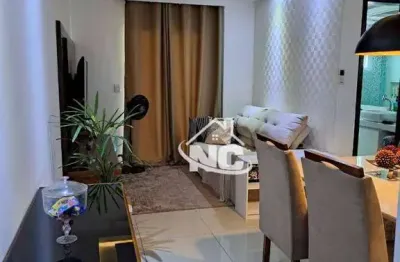 Apartamento com 2 dormitórios à venda, 62 m² por r$ 280.000,00 - colubande - são gonçalo/rj