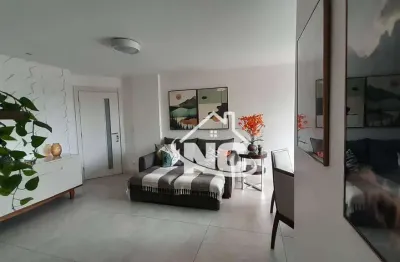 Apartamento com 3 quartos à venda, 84 m² por r$ 530.000 - badu - niterói/rj