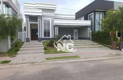 Alphaville maricá 1 - casa alto padrão com 3 quartos à venda, 200 m² por r$ 1.380.000 - inoã - maricá/rj