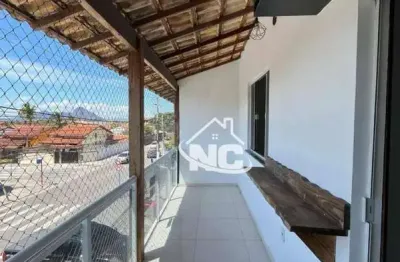 Apartamento com 2 quartos à venda, 87 m² por r$ 320.000 - itaipuaçu - maricá/rj
