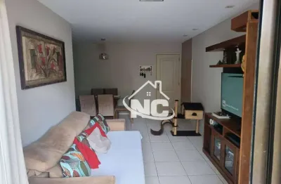 Apartamento com 3 quartos à venda, 115 m² por r$ 680.000 - santa rosa - niterói/rj