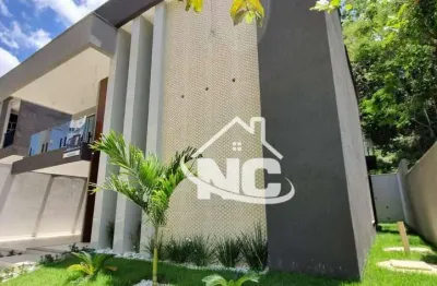 Casa com 3 dormitórios à venda, 230 m² por r$ 1.490.000,00 - maria paula - são gonçalo/rj