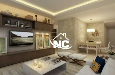 Apartamento com 3 quartos à venda, 89 m² por r$ 800.000 - icaraí - niterói/rj