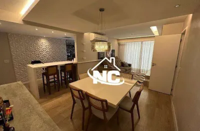 Apartamento condomínio grand valley com 3 quartos à venda, 117 m² por r$ 1.250.000 - icaraí - niterói/rj