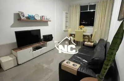 Apartamento com 2 quartos à venda, 75 m² por r$ 285.000 - centro - niterói/rj