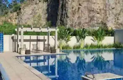 Apartamento no condomínio mar de mangaratiba com 2 quartos à venda, 44 m² por r$ 325.000 - alcântara - são gonçalo/rj