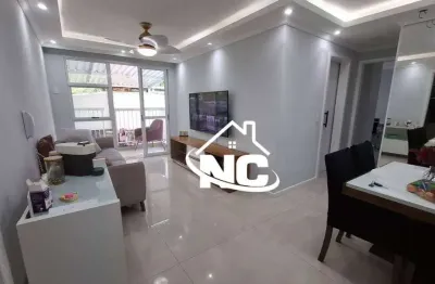 Apartamento com 2 quartos à venda, 60 m² por r$ 450.000 - várzea das moças - niterói/rj