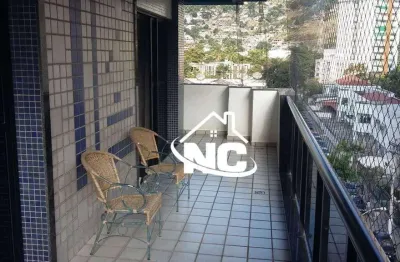 Apartamento com 4 quartos à venda, 181 m² por r$ 850.000 - santa rosa - niterói/rj