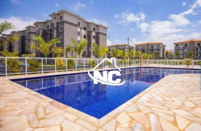 Apartamento portal jardim das bromélias com 2 quartos à venda, 49 m² por r$ 150.000 - novo horizonte (manilha) - itaboraí/rj