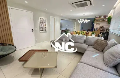 Apartamento com 4 quartos à venda, 150 m² por r$ 1.490.000 - icaraí - niterói/rj