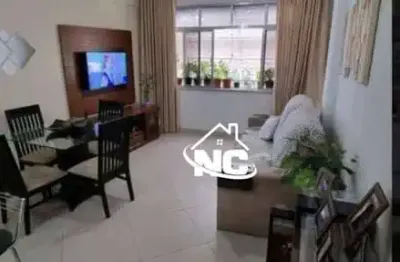 Apartamento com 2 quartos à venda, 90 m² por r$ 580.000 - santa rosa - niterói/rj