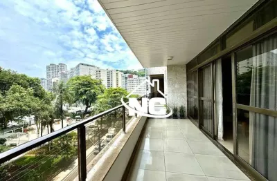 Apartamento com 4 quartos, sendo 2 suítes à venda, 300 m² por r$ 3.200.000 - icaraí - niterói/rj