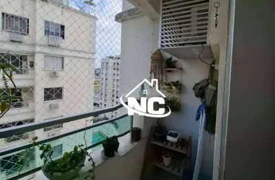 Apartamento spazio niterói garden com 3 quartos à venda, 70 m² por r$ 450.000 - barreto - niterói/rj