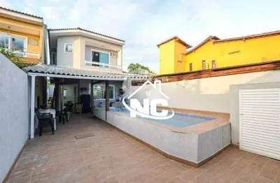 Casa com 3 quartos à venda, 120 m² por r$ 600.000 - itaipu - niterói/rj