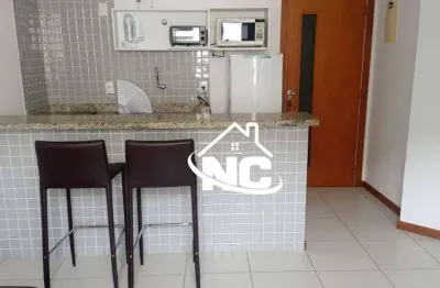 Flat com 1 quarto à venda, 38 m² por r$ 600.000 - itacoatiara - niterói/rj
