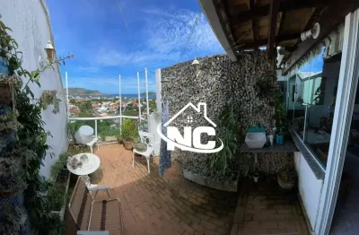 Cobertura com 2 quartos à venda, 82 m² por r$ 790.000 - camboinhas - niterói/rj