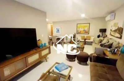 Apartamento com 4 dormitórios à venda, 181 m² por r$ 1.750.000,00 - icaraí - niterói/rj