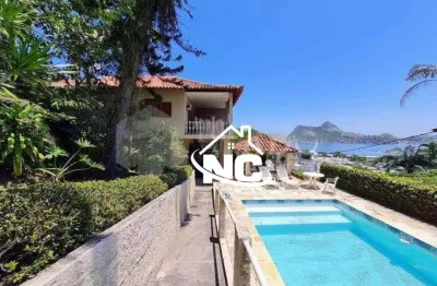 Casa com 4 quartos à venda, 360 m² por r$ 1.390.000 - charitas - niterói/rj