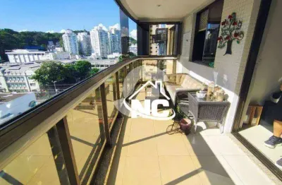 Apartamento com 4 quartos à venda, 138 m² por r$ 1.280.000 - icaraí - niterói/rj