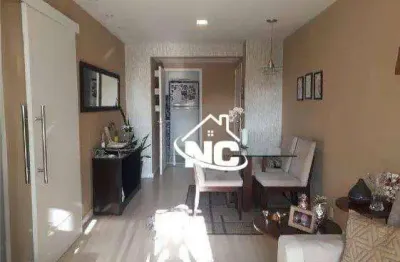 Apartamento com 2 dormitórios à venda, 70 m² por r$ 545.000,00 - icaraí - niterói/rj
