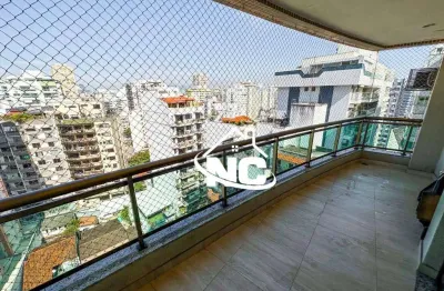 Apartamento com 3 quartos à venda, 95 m² por r$ 870.000 - vital brasil - niterói/rj
