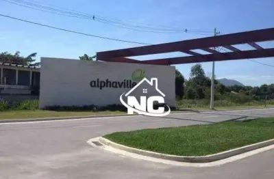 Terreno no alphaville maricá 1, 360 m² por r$ 260.000
