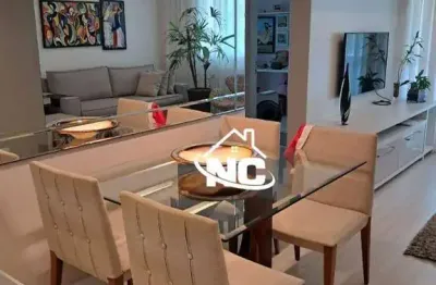 Apartamento com 2 quartos à venda, 90 m² por r$ 735.000 - itaipu - niterói/rj