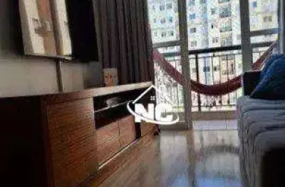 Apartamento condomínio grand life  com 2 quartos à venda, 70 m² por r$ 590.000 - centro - niterói/rj