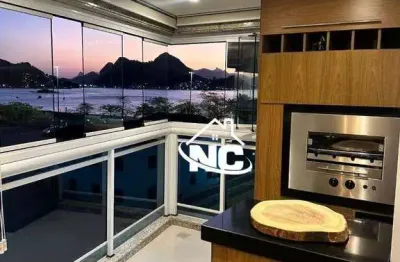 Apartamento condomínio forever residence com 2 quartos à venda, 90 m² por r$ 1.180.000 - são francisco - niterói/rj