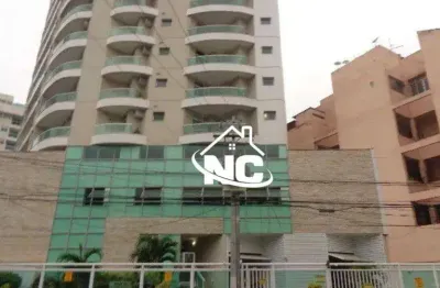 Apartamento com 2 quartos à venda, 69 m² por r$ 590.000 - santa rosa - niterói/rj