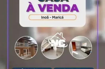 Casa com 2 quartos à venda, 70 m² por r$ 350.000 - inoã - maricá/rj