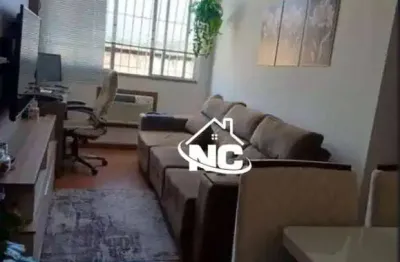 Apartamento com 2 dormitórios à venda, 50 m² por r$ 175.000,00 - fonseca - niterói/rj