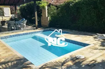 Casa linear com 3 quartos à venda, 295 m² por r$ 860.000 - badu - niterói/rj