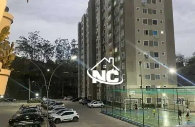 Apartamento com 2 quartos à venda, 60 m² por r$ 310.000 - colubandê - são gonçalo/rj