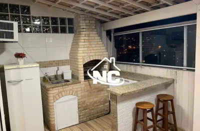 Cobertura com 2 quartos à venda, 95 m² por r$ 600.000 - barreto - niterói/rj
