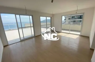 Cobertura com 3 dormitórios à venda, 201 m² por r$ 1.800.000,00 - centro - niterói/rj