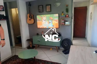 Apartamento condomínio alto icaraí com 3 quartos à venda, 70 m² por r$ 330.000 - fátima - niterói/rj