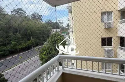 Apartamento com 2 quartos à venda, 60 m² por r$ 505.000 - itaipu - niterói/rj