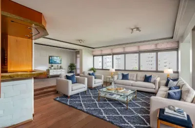 Apartamento para venda em campo belo com 4 quartos, sendo 2 suítes , 253m²