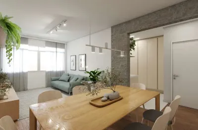 Apartamento tipo para venda em higienópolis com 2 quartos, sendo 1 suíte, 100m²
