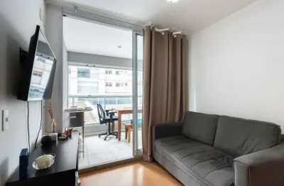 Apartamento com 1 quarto à venda na Rua Antônio de Macedo Soares, 878, Campo Belo, São Paulo