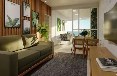 Apartamento 2 e 3 quartos 2ª quadra do mar na praia do morro