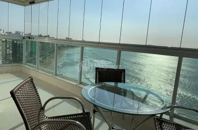Apartamento de 3 quartos a venda de frente para o mar com vista panoramica para a praia do morro em guarapari