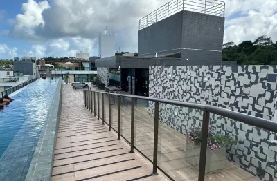 Flat com 1 quarto à venda no Cabo Branco, João Pessoa 