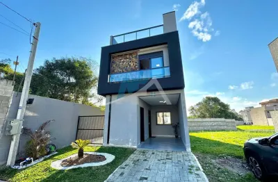 Triplex à venda residencial foggiatto  em são josé dos pinhais