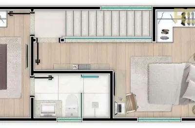 Apartamento com 2 quartos à venda no São Lucas, Belo Horizonte 