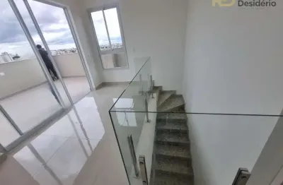Cobertura 2 quartos com suíte e 2 vagas de garagem no santa efigênia