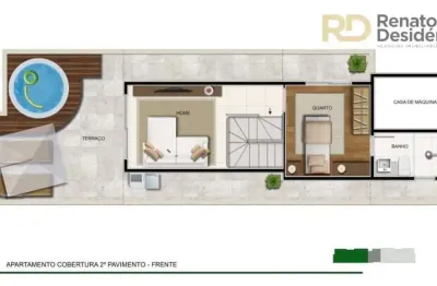 Cobertura com 3 dormitórios à venda, 87 m²- sagrada família - belo horizonte/mg