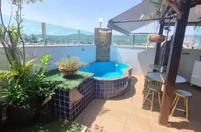 Cobertura com 3 dormitórios à venda, 132 m² - boa vista - belo horizonte/mg