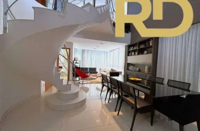 Cobertura à venda, 5 quartos, 3 suítes, 4 vagas, sion - belo horizonte/mg